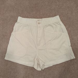 Madewell Women's Garment Dyed Pull On Utility Shorts
